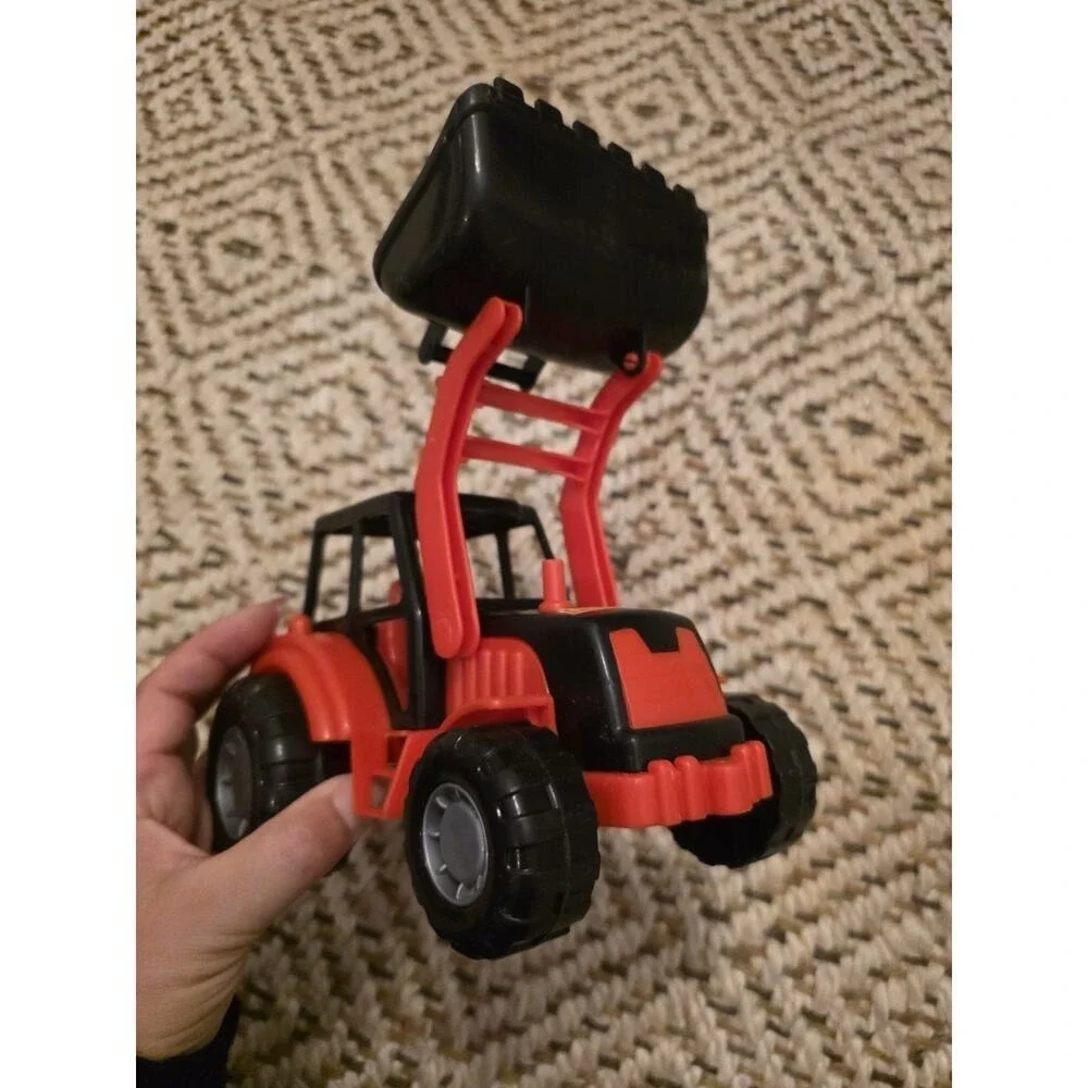 Polesie Toy Tractors Pull-Back Ray Toys‎ Loose Red